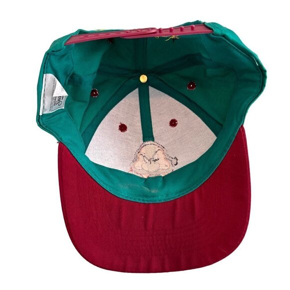 Disney 80s 90s VHS Video Release Grumpy Snow White Seven Dwarfs Snap Back Hat - Picture 3 of 6